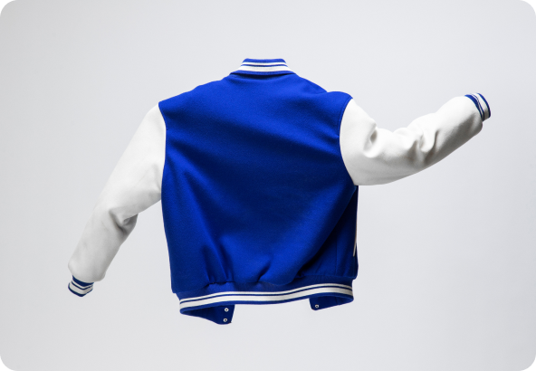 west-turn hot blue jacket image