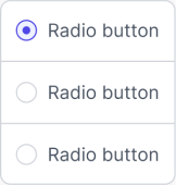 Figma Radio Buttons Group Components image