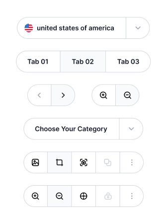 Figma Button Group Components image