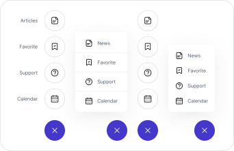 Figma Speed Dial Components image