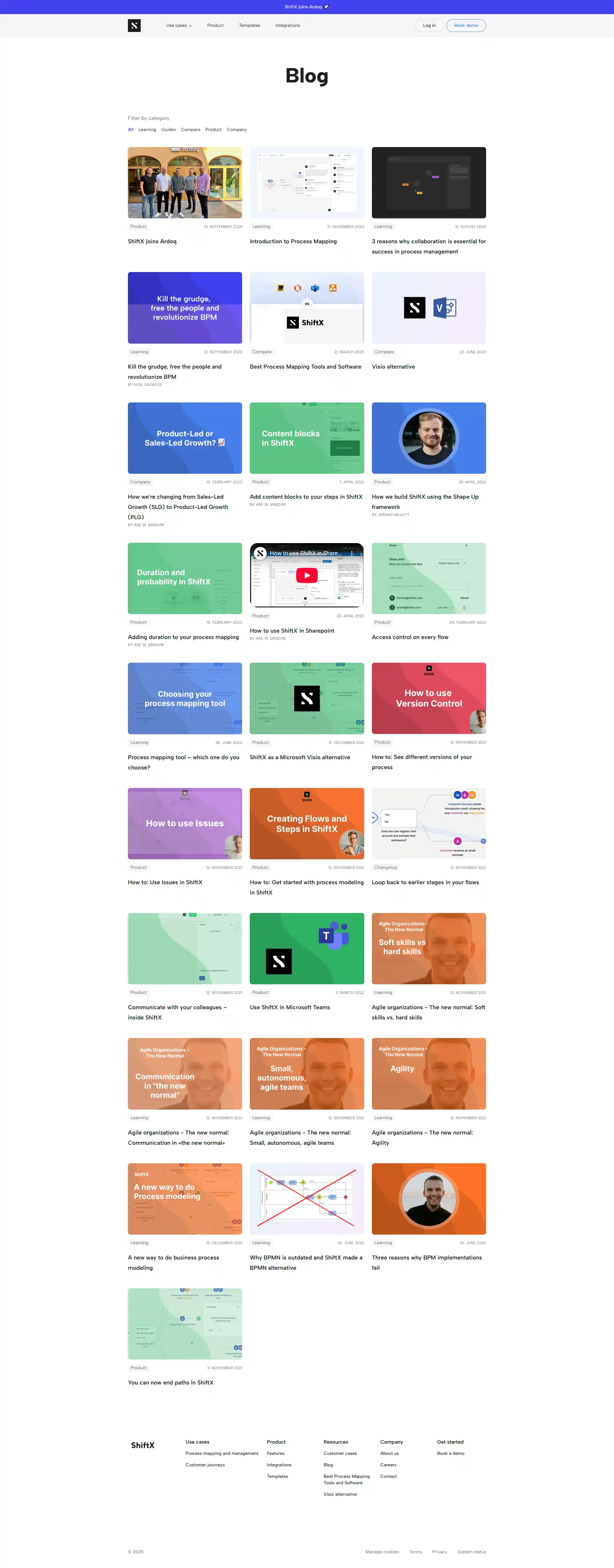 Blog Pitcher Blog Page Design Inspiration | Shiftx